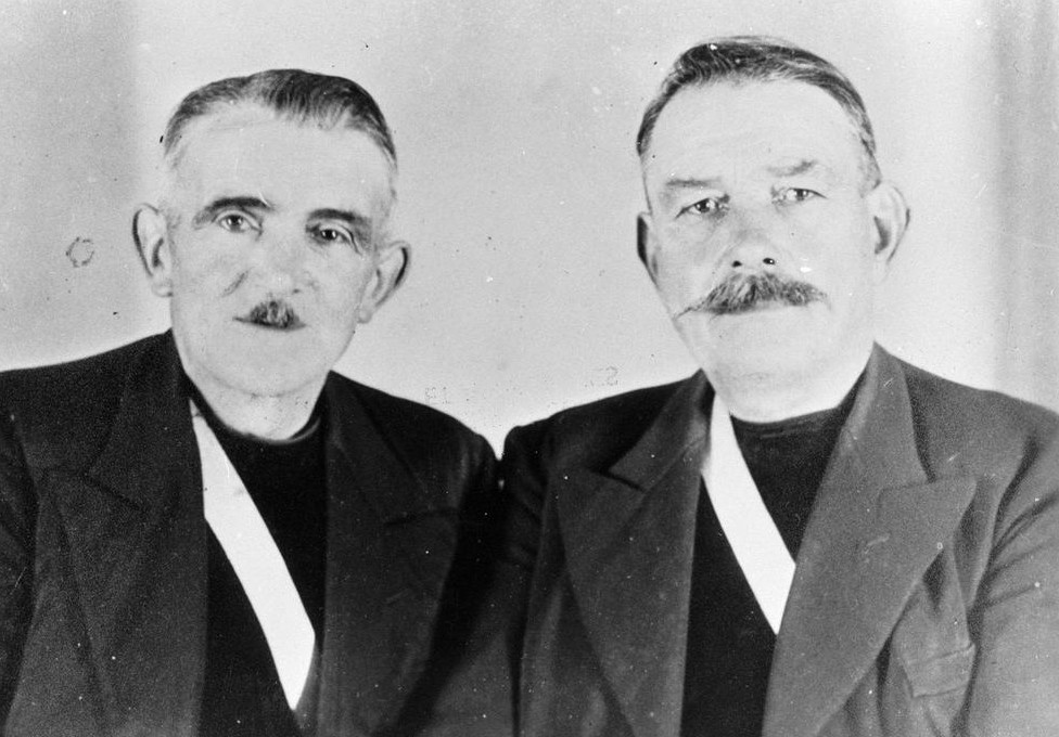 Yves Boissel (père) et Jean-Louis Le Roux